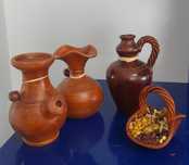 Conjunto de peças decorativas pequenas