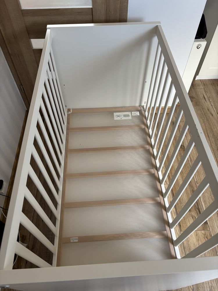 Łóżeczko dwupoziomowe z szufladami Ikea Stuva Fritids
