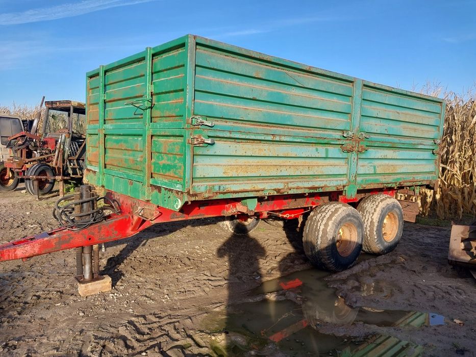 Przyczepa Holso 10 ton. Wywrot 3 strony.