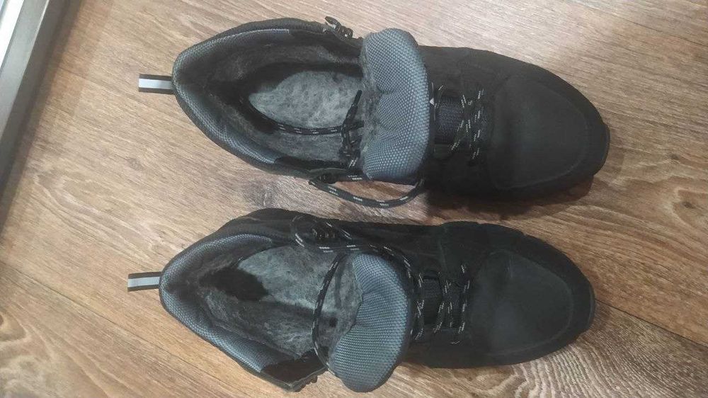 Ботинки зимние мужские набивной мех Adidas р 42(27см)