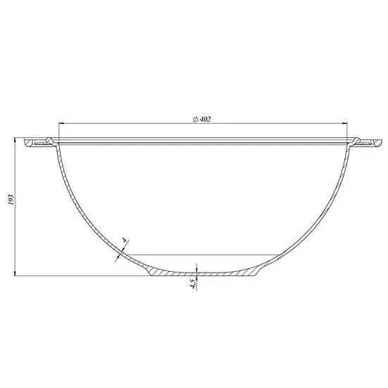 Казан чавунний узбецький 15 л із кришкою-сковородою гриль + ПОДАРУНОК