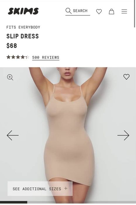 Skims slip dress оригінал