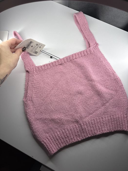 В’язаний кроп від Zara