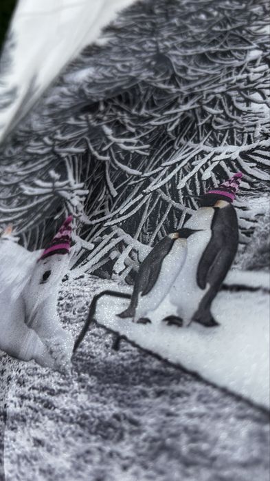 Силіконовий шоппер зимовий шопер із шимером