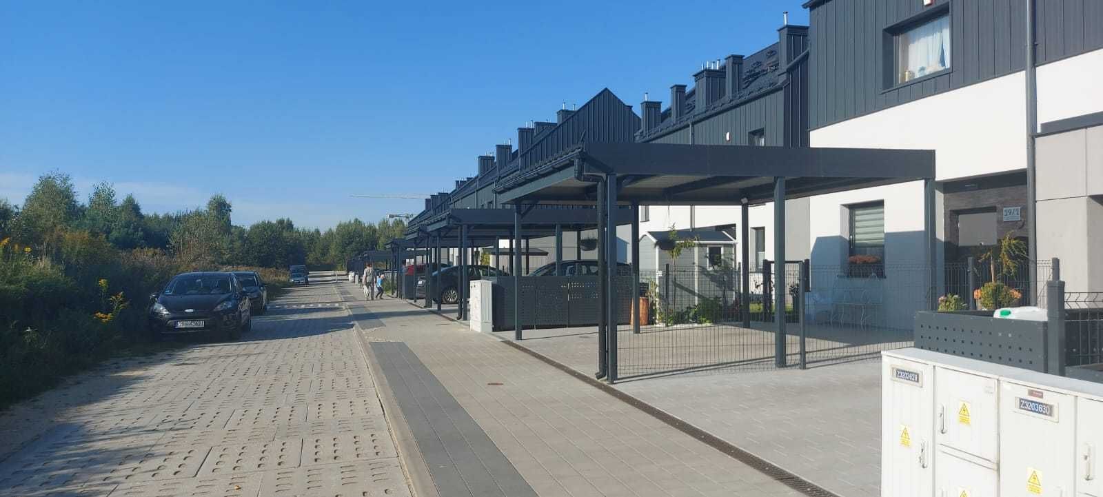 Wiata garażowa Dwustanowiskowa 5 x 5 m - Carport, Zadaszenie, Altana