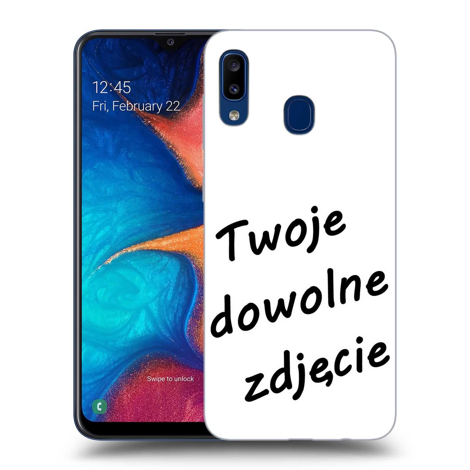 Samsung Galaxy A20e PERSONALIZOWANE etui case na telefon ZE ZDJĘCIEM