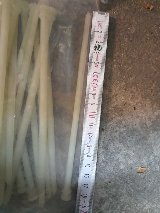 Kołki do styropianu z trzpieniem plastikowym TTX 18,5cm 400 sztuk