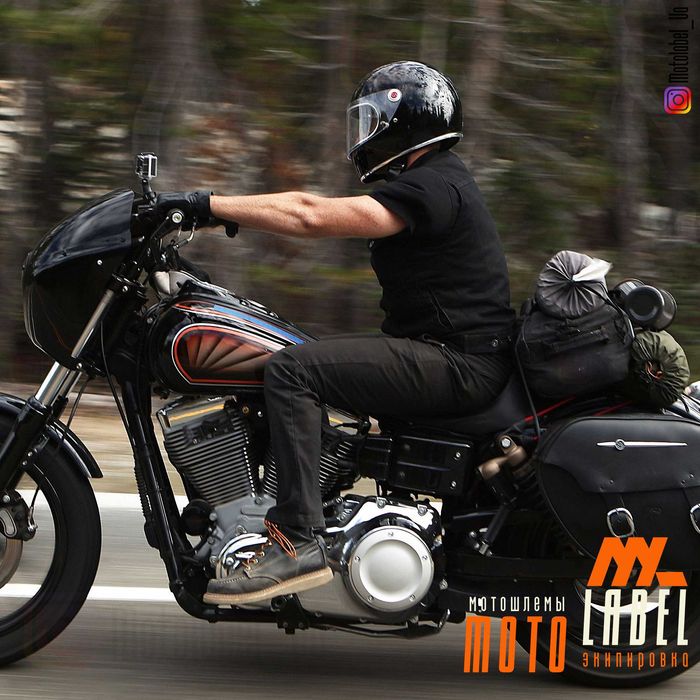 Мотошлем Biltwell Gringo S Lane Splitter ретро шолом