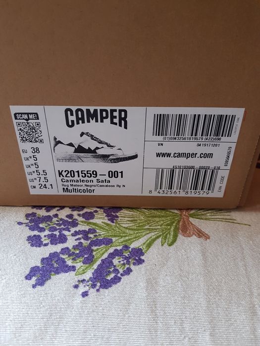 Sapatilhas CAMPER 38 nunca usadas
