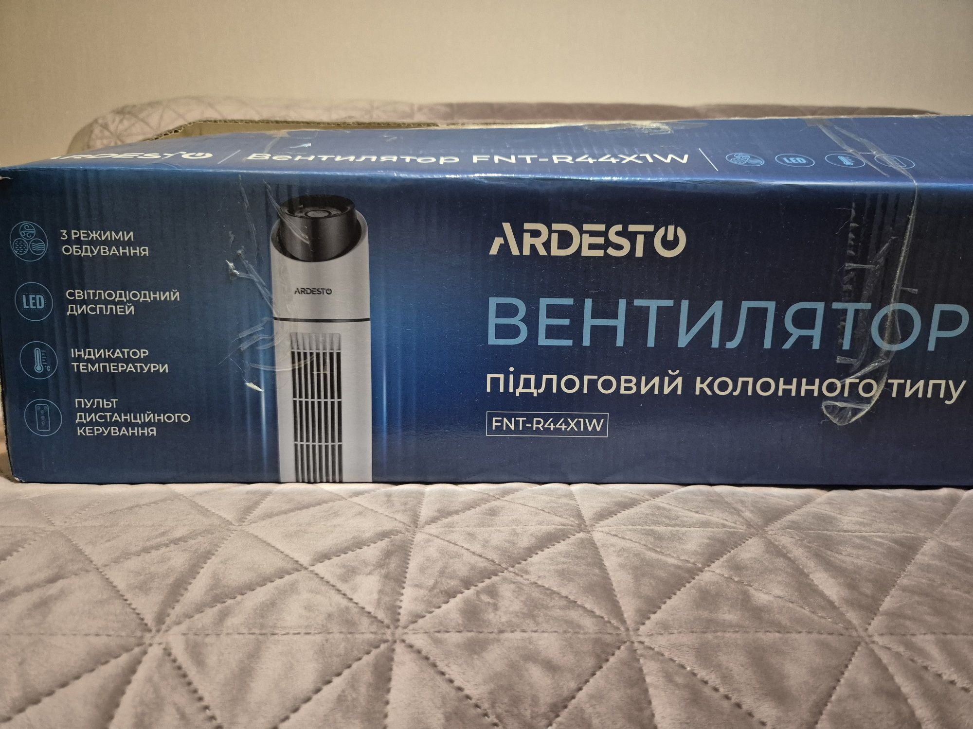 Колонний вентилятор Ardesto FNT‑R44X1W