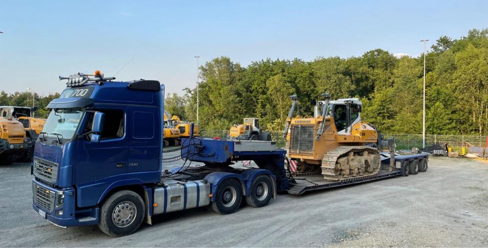 Hds transport, tiefbett, platforma, domki holenderskie niskopodwozie