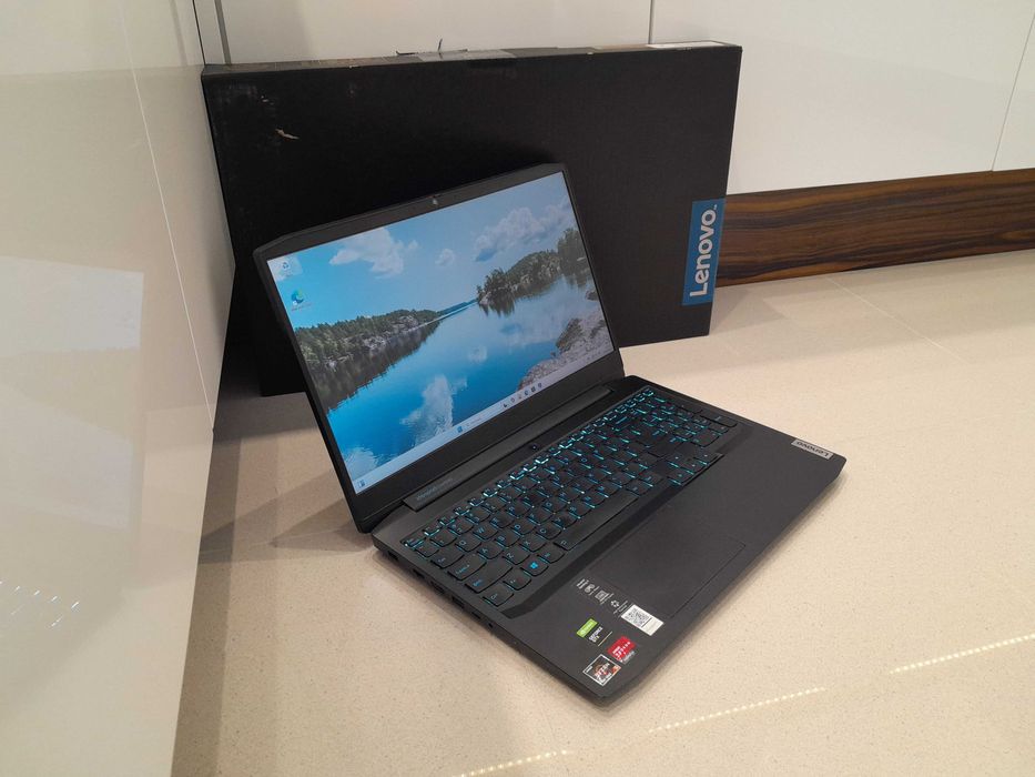 Laptop Gamingowy Lenovo / Geforce GTX 1650 / Ryzen 5 / 512 SSD