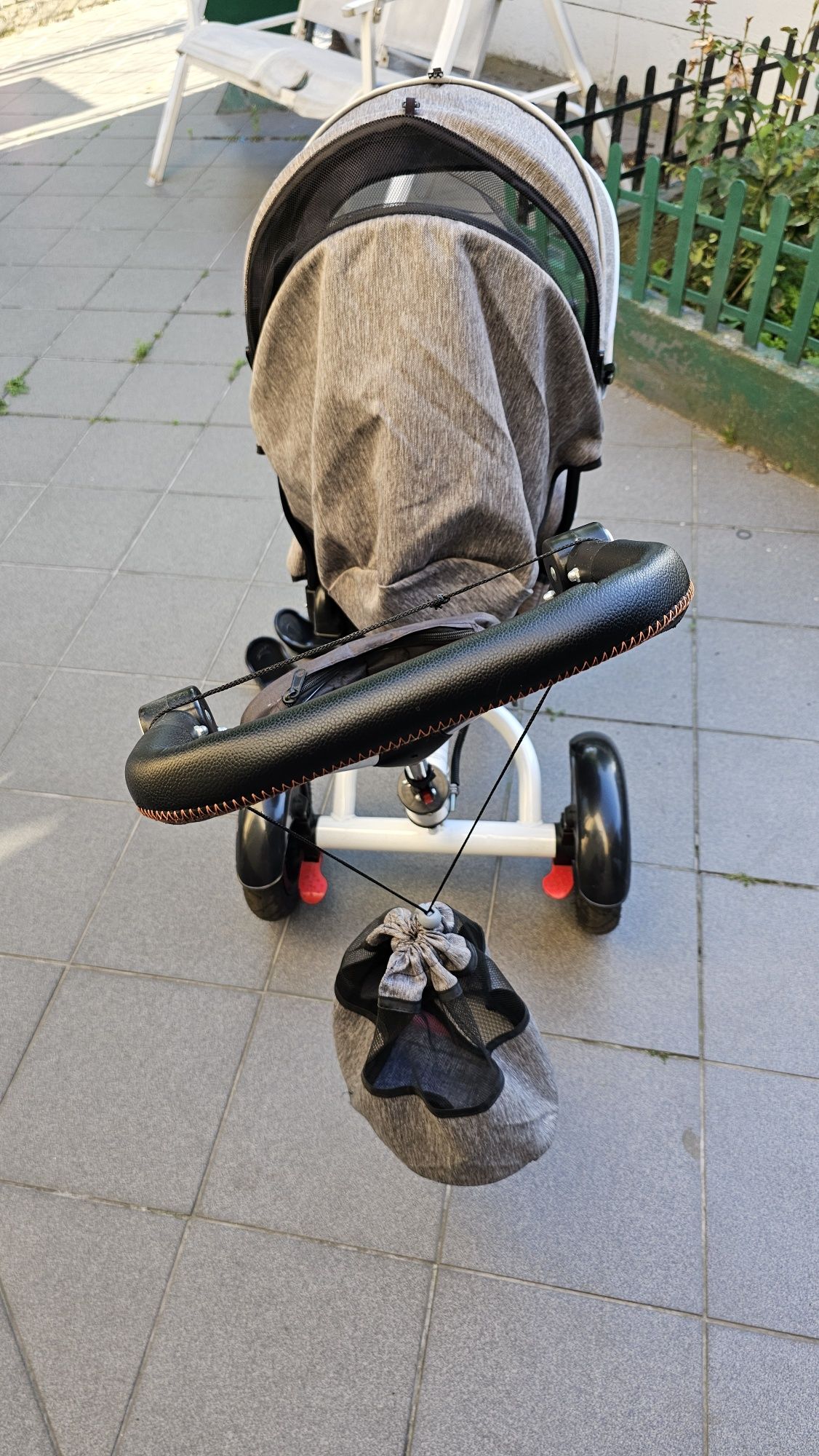 Rowerek Trójkołowy Trike Fix V3 szary 3w1