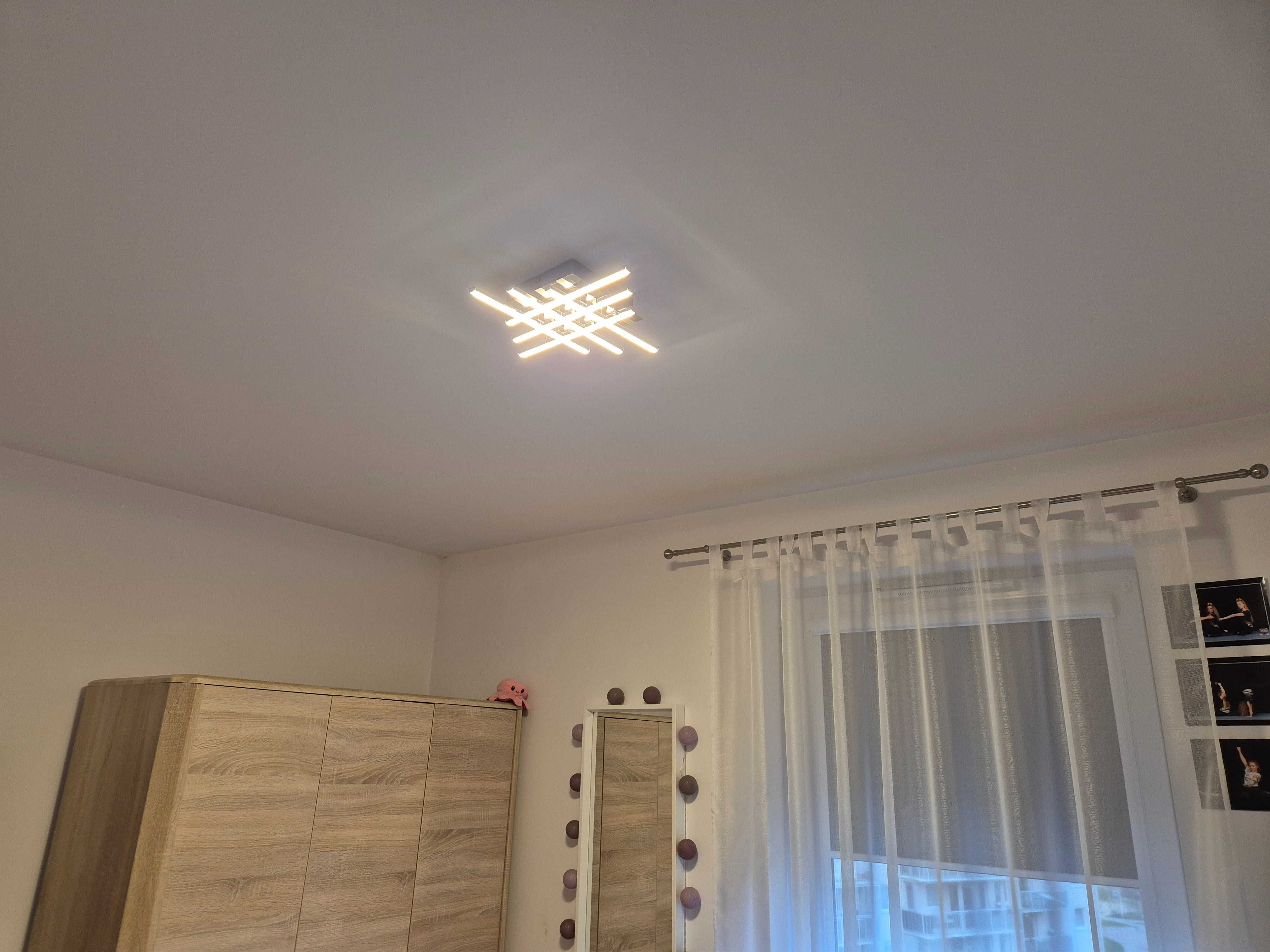 Ledowa lampa sufitowa ąwiatło biel naturalny