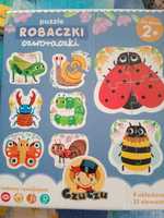 Puzzle 2+ czuczu robaczki czworaczki