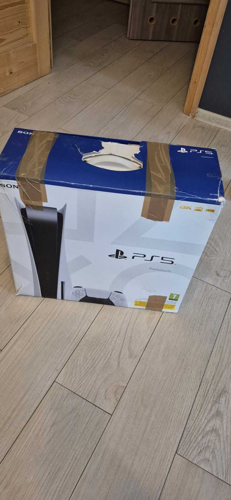Ps5 PlayStation 5 z grami i padami