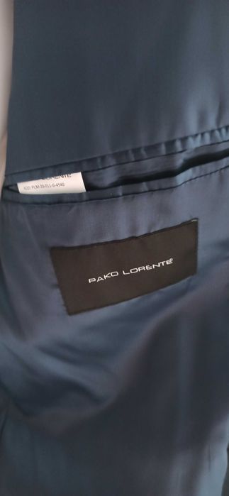 Garnitur Smoking kolor Granat i Czerń Pako Lorente r.176 cm