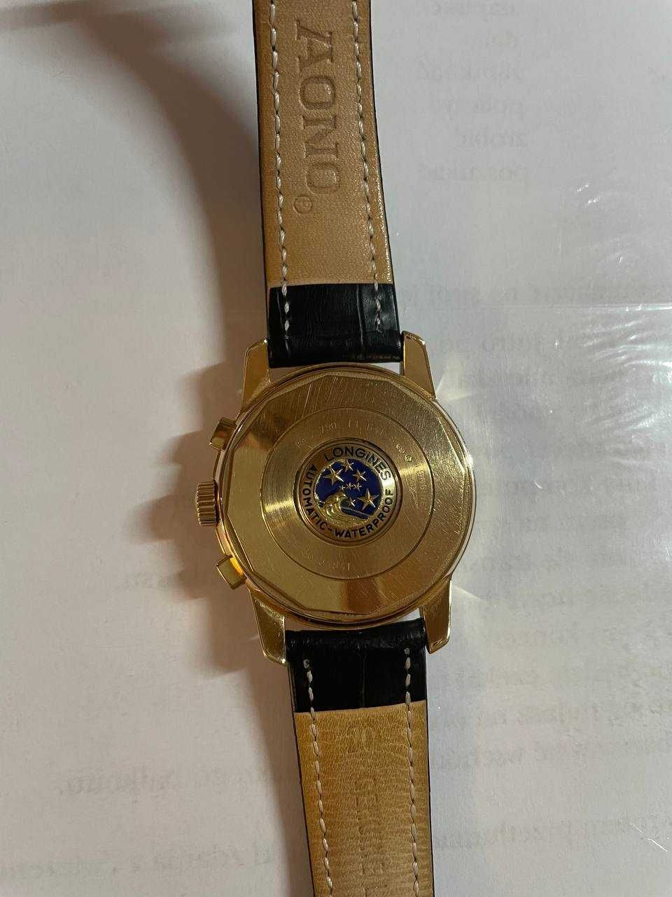 Швейцарський золотий годинник Longines L1 641 8