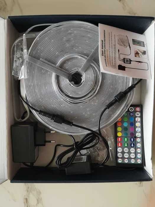 Fita LED para exterior LETIANPAI RGB 60m