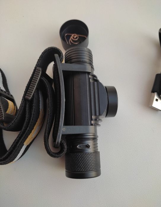 Акція на опт! Налобный фонарь boruit d10, под акамулятор 18650, лiхтар