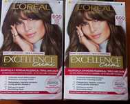 2 farby do włosów L'Oreal exellence 600