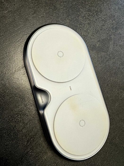 Бездротова зарядка Baseus Dual Wireless Charger