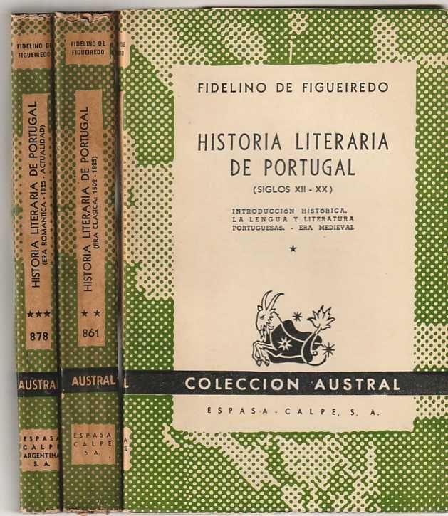 Historia literaria de Portugal (Castelhano)-Fidelino de Figueiredo
