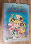 Kalendarz 1999 Sailor Moon - Czarodziejka z Księżyca - unikat