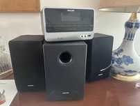 Philips Mcd 183 Home Teather Dvd MP3 Radio Som