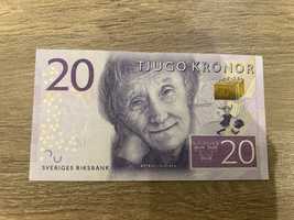 Astrid Lindgren 20 SEK