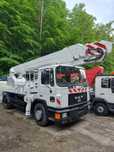 Man Podnośnik koszowy Bronto 34m Wumag ruthmann bison multitel
