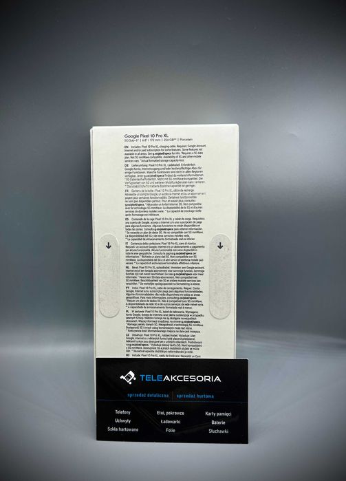 GOOGLE Pixel 10 Pro XL | 256gb | NOWIUTKI | PORCELAIN | Teleakcesoria