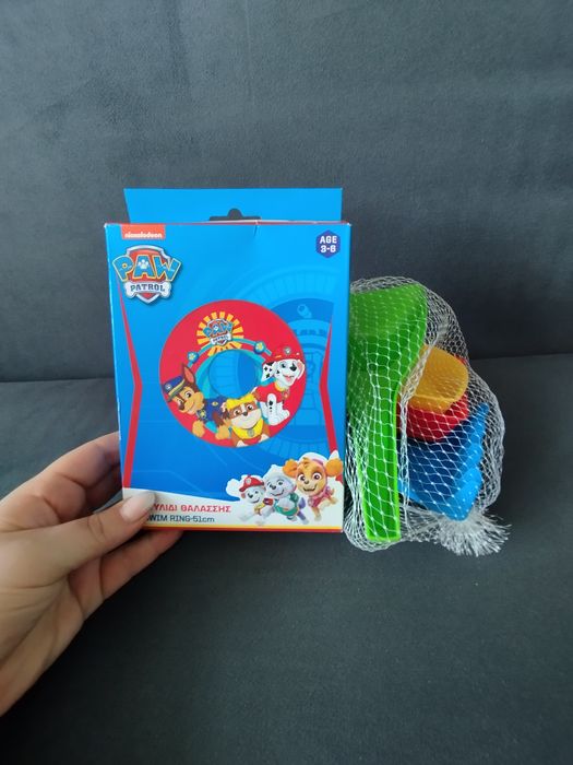 Zestaw koło do pływania Psi Patrol