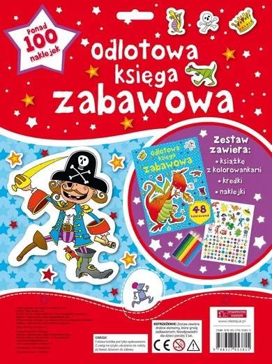 NOWA‼️ Książeczka kolorowanka "Odlotowa księga zabawowa" zestaw‼️