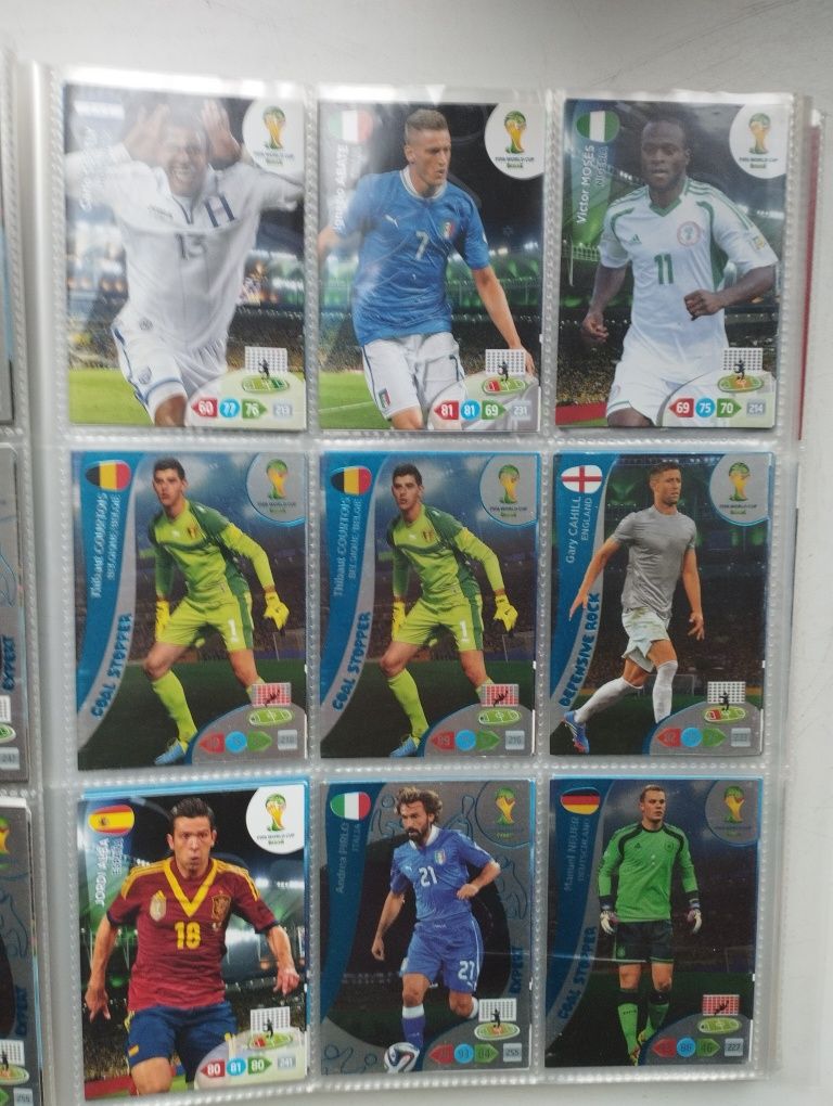 Футбольные карточки PANINI Чемпионат Мира 2014. Adrenalyn XL