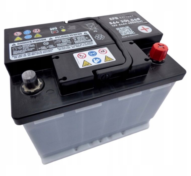 Akumulator MOLL OE 12V 64Ah 680A P+ EFB Start-Stop 564.301.068