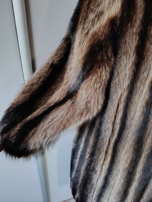 Futro naturalne z norek