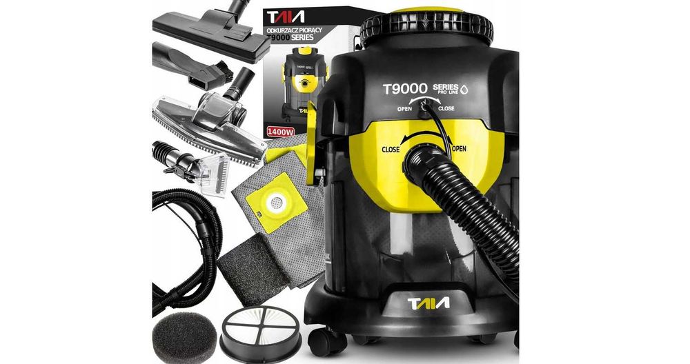 ODKURZACZ PIORĄCY 4w1 TAIA Na Mokro Sucho do Tapicerki Dywanów Auta