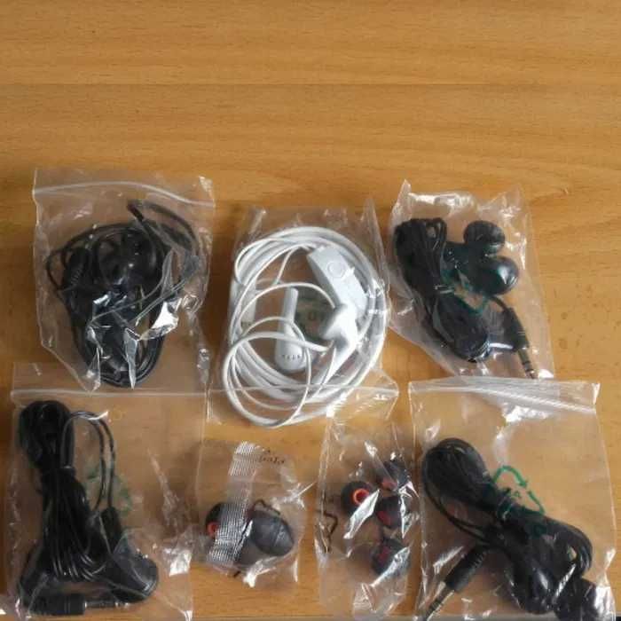 Auriculares E Cabos Scart Ethernet Cabo Alimentação USB-Mini Novos