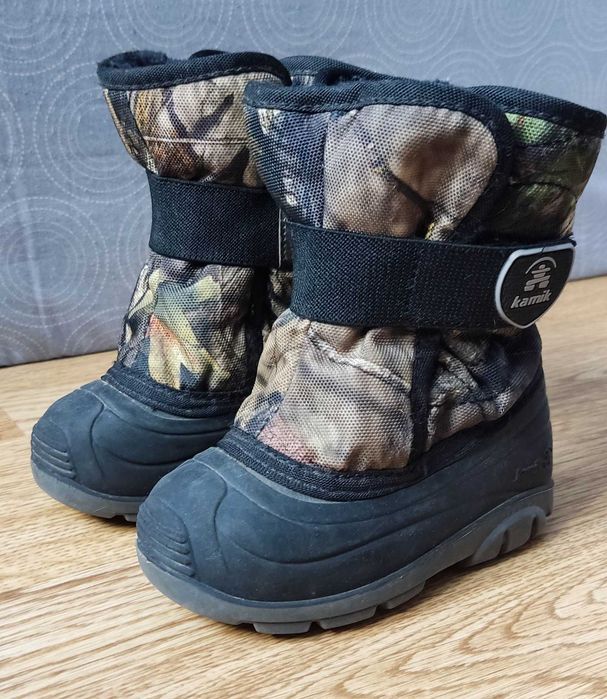 Kamik сноубути дитячі ботинки з утеплювачем