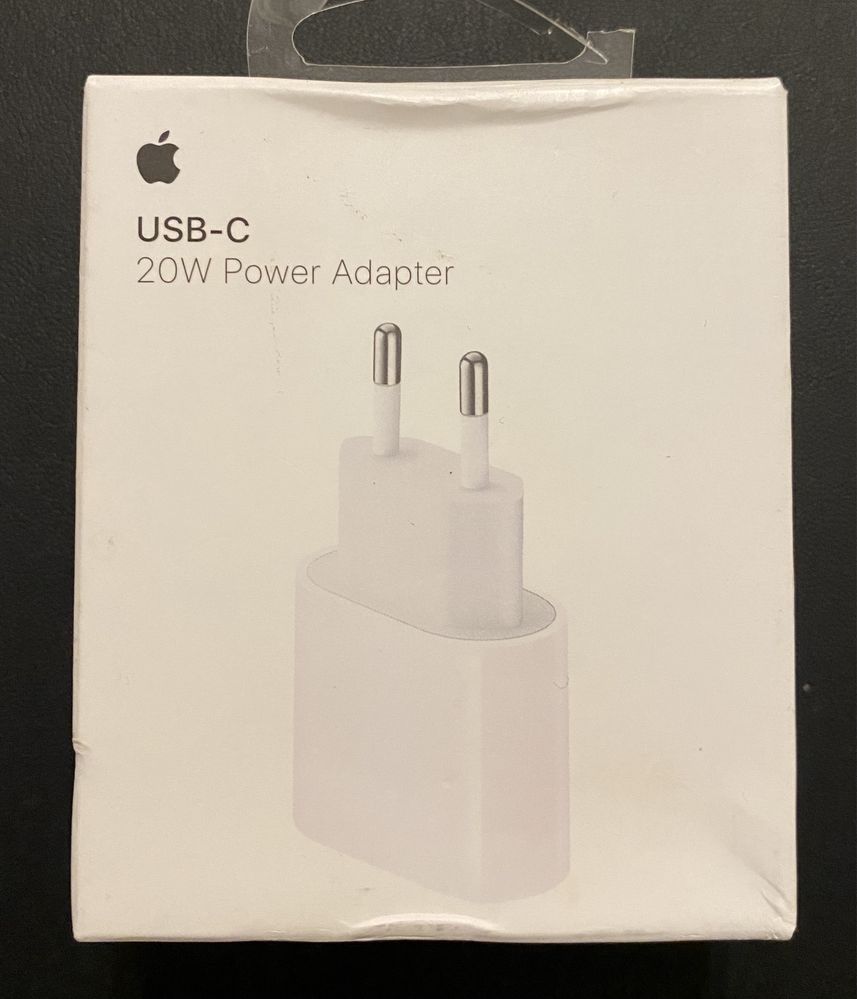 Ładowarka sieciowa Apple MHJE3ZM/A USB typ C 2400 mA 20 V biała