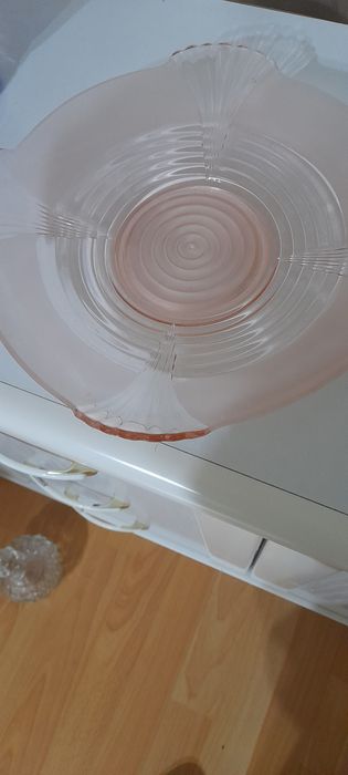 Przedwojenny talerz huty Niemen.