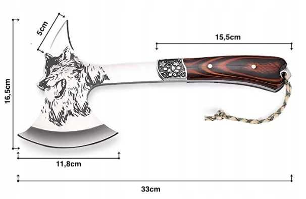 Toporek Siekiera Tomahawk Topór Maczeta Taktyczny