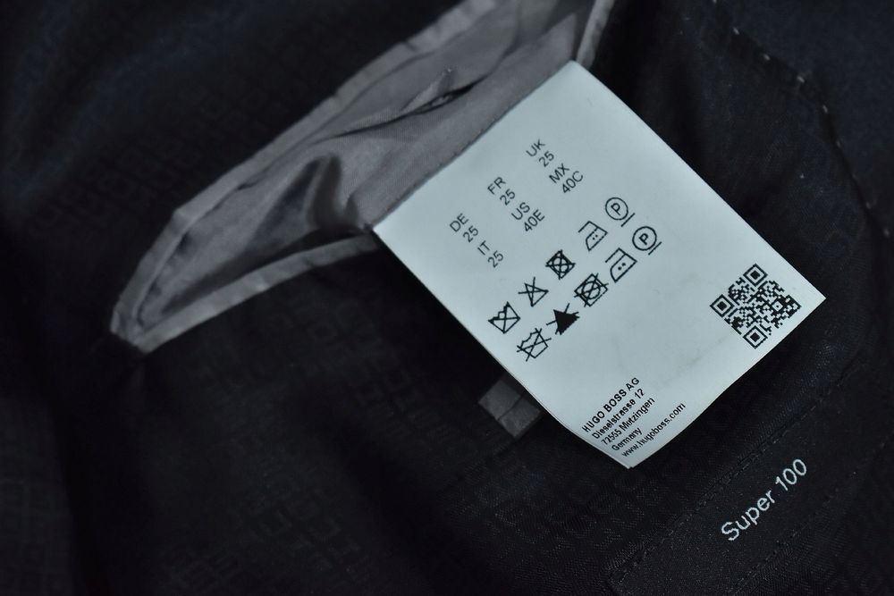 Hugo Boss Pacini Wełniana Marynarka Męska Super 100 25