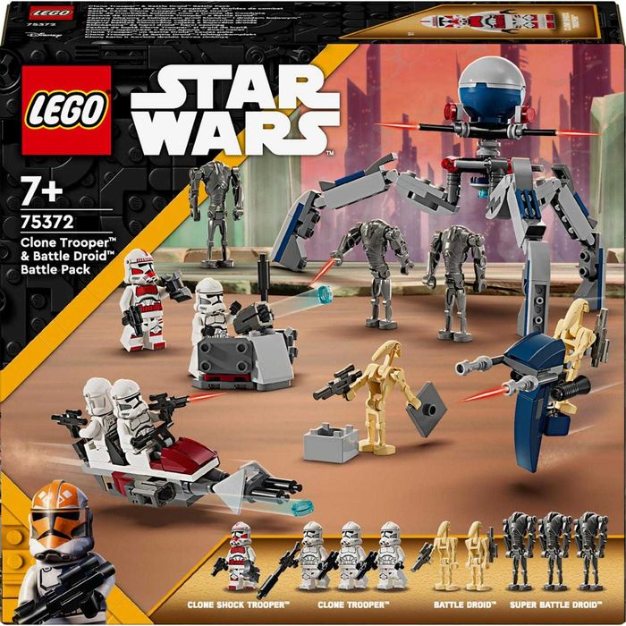 LEGO Star Wars 75372 Zestaw bitewny z żołnierzem armii klonów