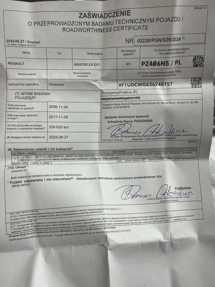 Autosklep renault po piekarni bezposrednio