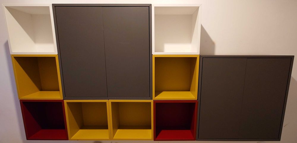 Szafki ścienne - zestaw, IKEA seria EKET