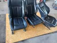 Fotele elektryczne tapicerka skóra karbon Mercedes W202