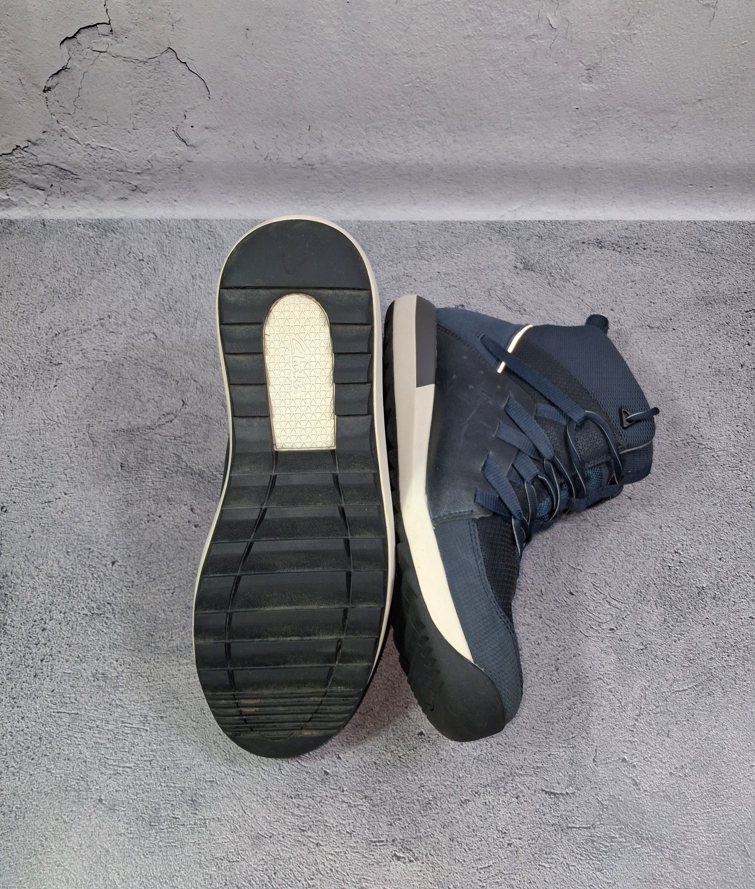 Ботинки Clarks Pickford Gore-Tex кожаные кроссовки 6-inch Waterproof