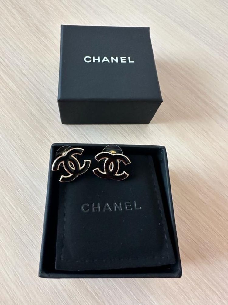 Сережки Chanel оригінал